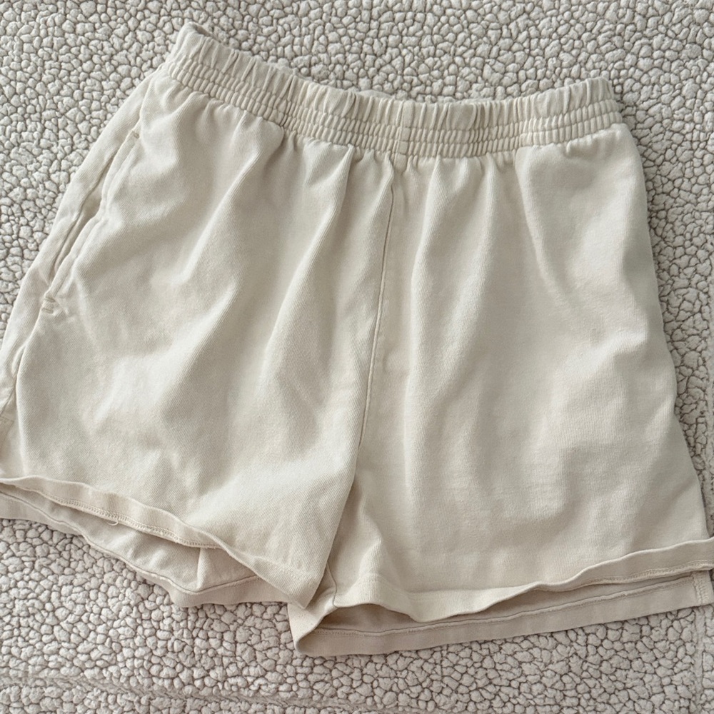 Brandy Melville Cream Shorts